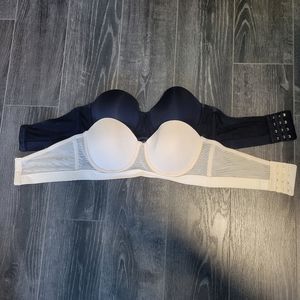 34C Set of 2 Lively strapless bras